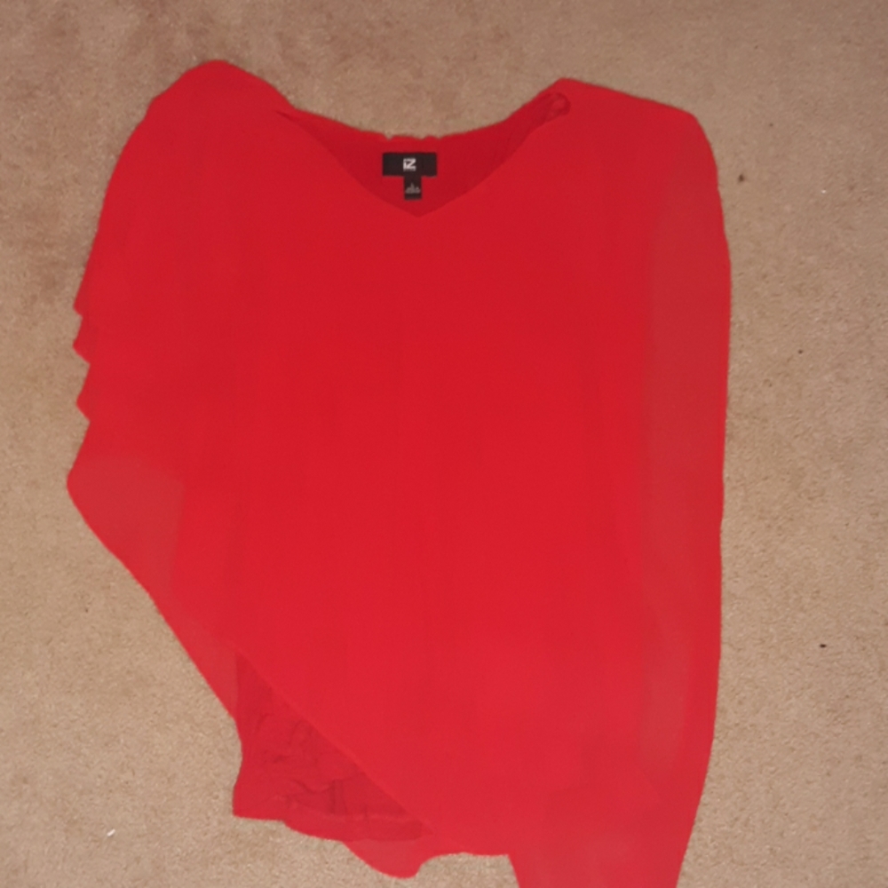 Poncho style shirt
